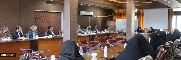 بازدید از پردیس ها و نشست نمایندگان معاون نظارت و ارزیابی با کارکنان و اعضای هیئت علمی 2