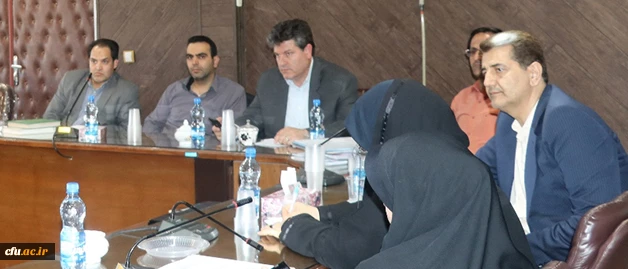 بازدید از پردیس ها و نشست نمایندگان معاون نظارت و ارزیابی با کارکنان و اعضای هیئت علمی 3