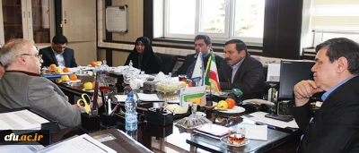 دیدار مدیر عامل و اعضای هیئت مدیره شرکت توسعه و تجهیز مدارس با سرپرست دانشگاه فرهنگیان