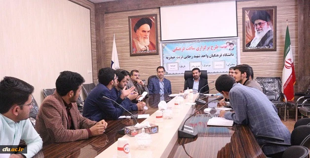 بازدید مسئولان از دانشگاه فرهنگیان واحد شهید رجایی تربت حیدریه 3