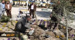 به مناسبت هفته طبیعت و روز بزرگداشت شهدا در دانشگاه فرهنگیان استان اصفهان برگزار شد:

طرح کاشت نهال به یاد شهدا
 3