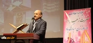 برگزاری مراسم هفته بزرگداشت مقام زن درپردیس بنت الهدی صدر قزوین 2