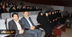 برگزاری مراسم هفته بزرگداشت مقام زن درپردیس بنت الهدی صدر قزوین 4