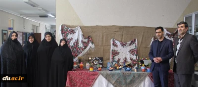 برپایی غرفه نوروز در پردیس بنت الهدی صدر اردبیل