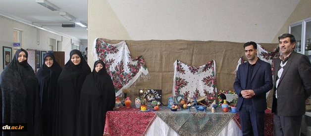 برپایی غرفه نوروز در پردیس بنت الهدی صدر اردبیل 2