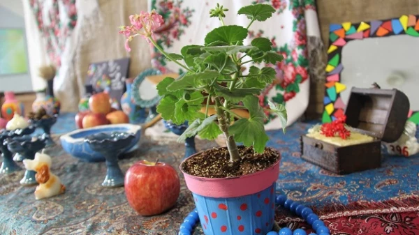 برپایی غرفه نوروز در پردیس بنت الهدی صدر اردبیل 4