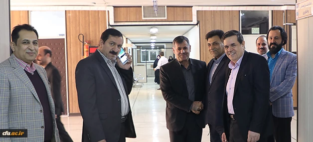 گزارشش تصویری از دیدار دکتر خنیفر با همکاران سازمان مرکزی در پایان سال 1396 و آستانه سال جدید 7