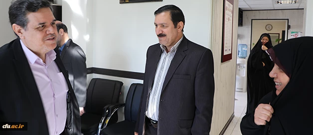 گزارشش تصویری از دیدار دکتر خنیفر با همکاران سازمان مرکزی در پایان سال 1396 و آستانه سال جدید 15