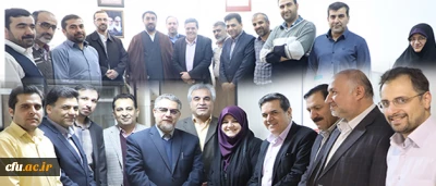 گزارش تصویری از دیدار دکتر خنیفر با همکاران سازمان مرکزی در پایان سال 1396 و آستانه سال جدید