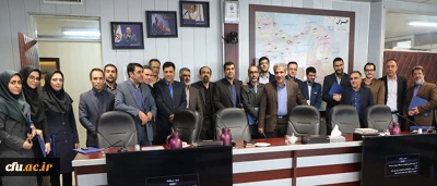 نشست صمیمی همکاران حوزه ریاست با سرپرست دانشگاه فرهنگیان