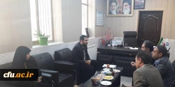 بازدید نماینده اعزامی سازمان مرکزی دانشگاه فرهنگیان از پایگاه های اسکان نوروزی دانشگاه فرهنگیان کرمان 2