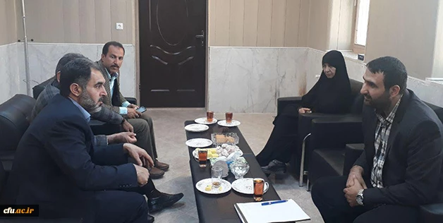 بازدید نماینده اعزامی سازمان مرکزی دانشگاه فرهنگیان از پایگاه های اسکان نوروزی دانشگاه فرهنگیان کرمان 3