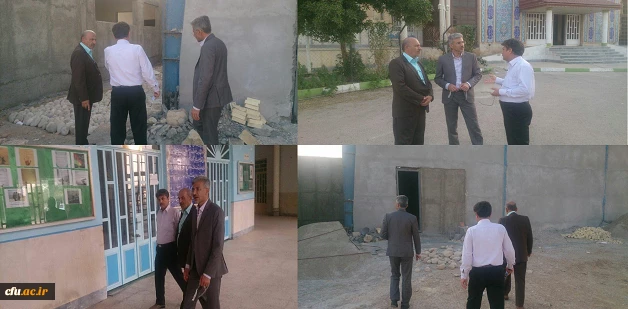 بازدید دکتر جرفی سرپرست مدیریت امور پردیس ها استان از اسکان نوروزی پردیس ها و مراکز تابعه استان  خوزستان 4