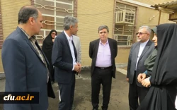 بازدید دکتر خنیفر سرپرست دانشگاه فرهنگیان از پردیس های  حضرت رسول اکرم (ص) و خواهران حضرت فاطمه زهرا (س) اهواز 2