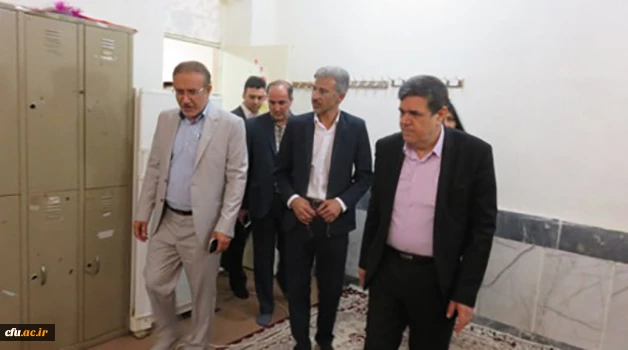 بازدید دکتر خنیفر سرپرست دانشگاه فرهنگیان از پردیس های  حضرت رسول اکرم (ص) و خواهران حضرت فاطمه زهرا (س) اهواز 2