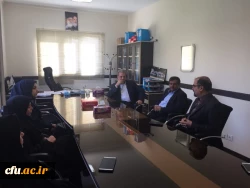دیدار نوروزی مدیرکل مشاوره، بهداشت و سلامت دانشگاه فرهنگیان با همکاران