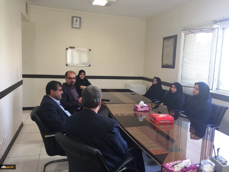 دیدار نوروزی مدیرکل مشاوره، بهداشت و سلامت دانشگاه فرهنگیان با همکاران