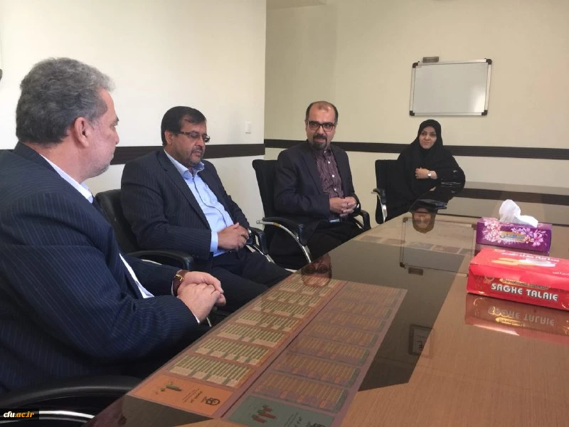 دیدار نوروزی مدیرکل مشاوره، بهداشت و سلامت دانشگاه فرهنگیان با همکاران