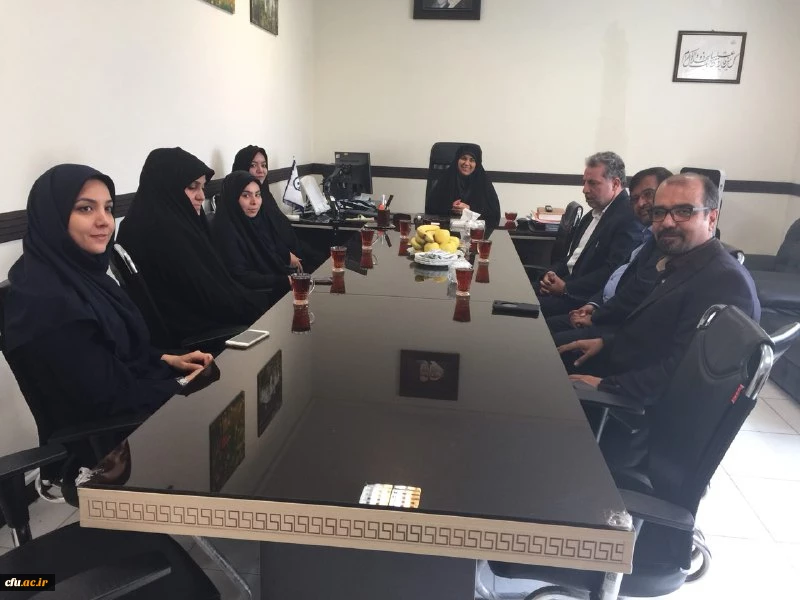 همکاران اداره کل مشاوره، بهداشت و سلامت با معاون دانشجویی دانشگاه فرهنگیان دیدار کردند