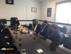 همکاران اداره کل مشاوره، بهداشت و سلامت با معاون دانشجویی دانشگاه فرهنگیان دیدار کردند