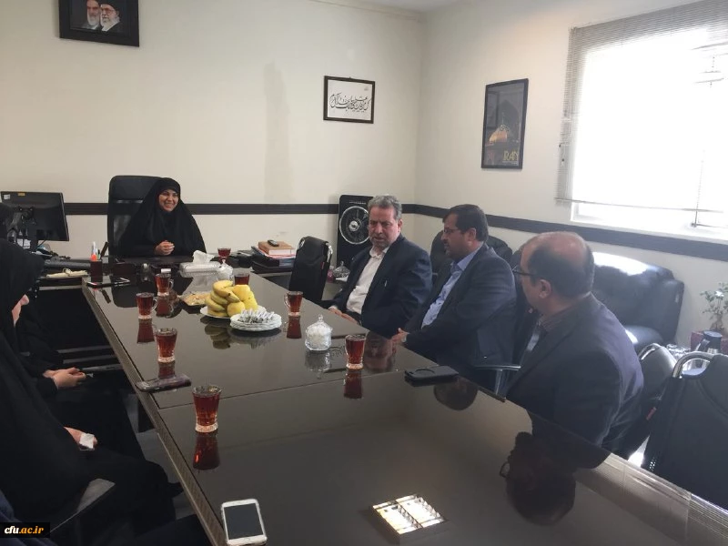 همکاران اداره کل مشاوره، بهداشت و سلامت با معاون دانشجویی دانشگاه فرهنگیان دیدار کردند