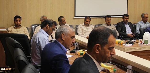 اولین نشست اداری دانشگاه فرهنگیان هرمزگان در سال ۹۷  2