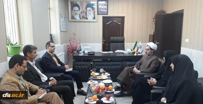 نشست مدیر امور پردیس های استان کرمان با مدیر کل امور اجتماعی استانداری