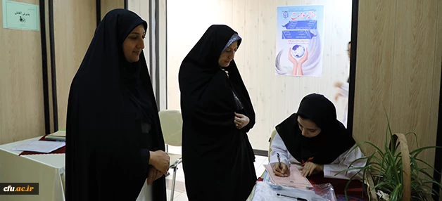 با هدف تحقق شعار "پوشش همگانی" سلامت:

ایستگاه سلامت در سازمان مرکزی دانشگاه فرهنگیان دایر شد 5