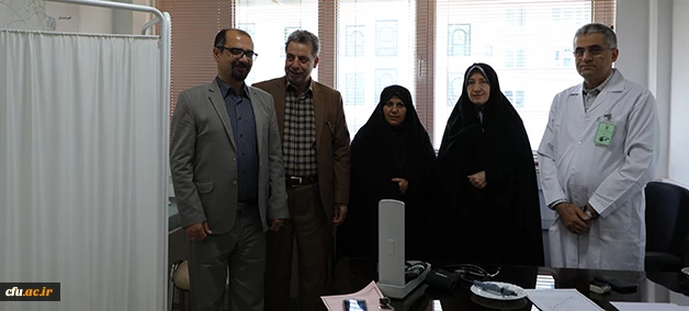 با هدف تحقق شعار "پوشش همگانی" سلامت:

ایستگاه سلامت در سازمان مرکزی دانشگاه فرهنگیان دایر شد 6