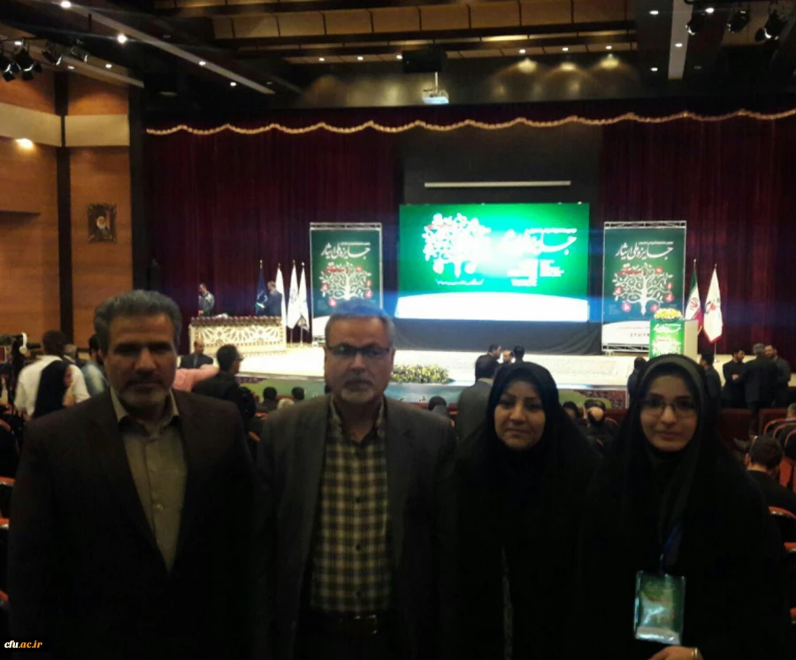 انتخاب دانشجوی دانشگاه فرهنگیان به عنوان برگزیده دومین جشنواره آموزشی و تحصیلی جایزه ملی ایثار 2