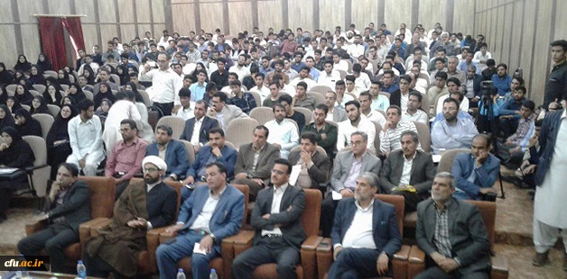 در دانشگاه فرهنگیان سیستان و بلوچستان برگزار شد:

جشنواره ی کشوری تجربیات برتر علوم اجتماعی
 2