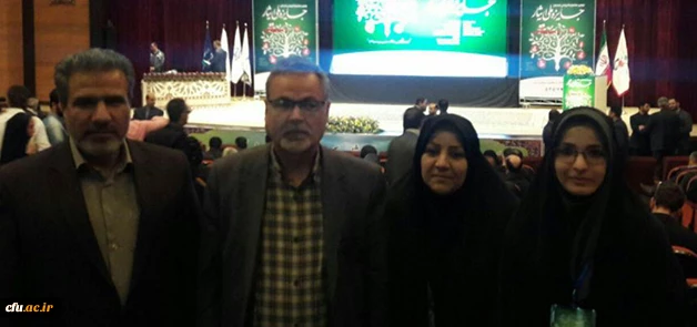 انتخاب دانشجوی دانشگاه فرهنگیان به عنوان برگزیده دومین جشنواره آموزشی و تحصیلی جایزه ملی ایثار 3