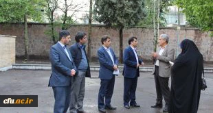 بازدید مدیرکل امور دانشجویی سازمان مرکزی از پردیس های دانشگاه فرهنگیان استان قزوین 5