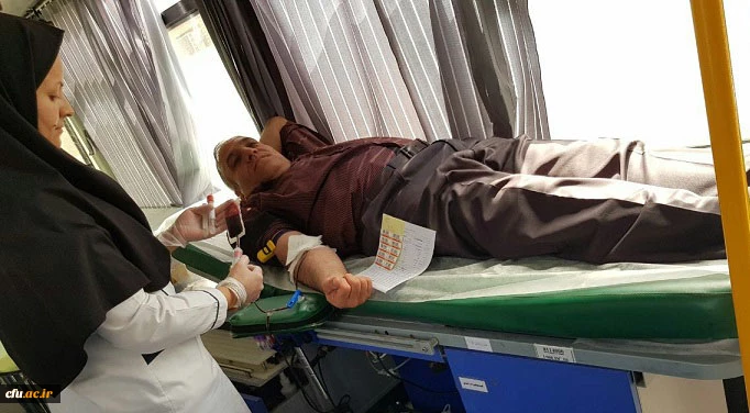 در حرکتی انسان دوستانه انجام شد:

اهداء خون از سوی کارکنان و دانشجومعلمان دانشگاه فرهنگیان سیستان وبلوچستان 3