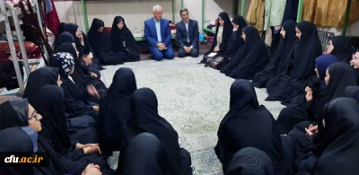 بازدید دکتر معروفی از سراهای دانشجویی پردیس بنت الهدی صدر سنندج