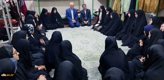 بازدید دکتر معروفی از سراهای دانشجویی پردیس بنت الهدی صدر سنندج 2