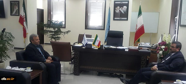 دیدار مدیریت امور پردیس های خراسان جنوبی با معاون عمرانی استاندار 2