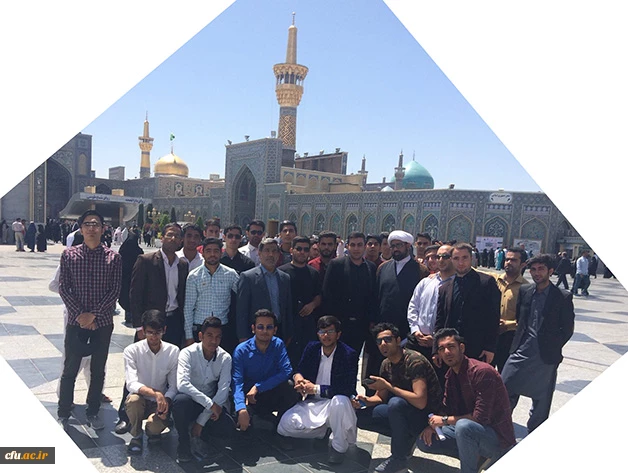 برگزاری اردوی زیارتی وسیاحتی دانشجومعلمان پردیس شهید مطهری زاهدان به مشهد مقدس 2