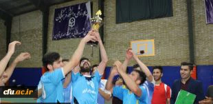 برگزاری مسابقات فوتسال دانشجویی جام معلم در دانشگاه فرهنگیان استان قزوین 6