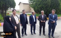 دکتر روشن دل معاون آموزش و تحصیلات تکمیلی دانشگاه فرهنگیان  در بازدید از مرکز شهید مطهری خوی