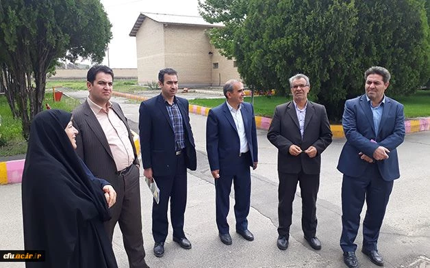 دکتر روشن دل معاون آموزش و تحصیلات تکمیلی دانشگاه فرهنگیان  در بازدید از مرکز شهید مطهری خوی