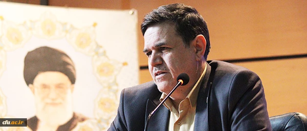 پیام تشکر رییس دانشگاه فرهنگیان از تشریف فرمایی مقام معظم رهبری به این دانشگاه در هفته بزرگداشت مقام معلم، بهار1397 2