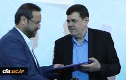 اهدای حکم ریاست دانشگاه فرهنگیان توسط مشاور وزیر و رییس مرکز حراست وزارت آموزش و پرورش 2