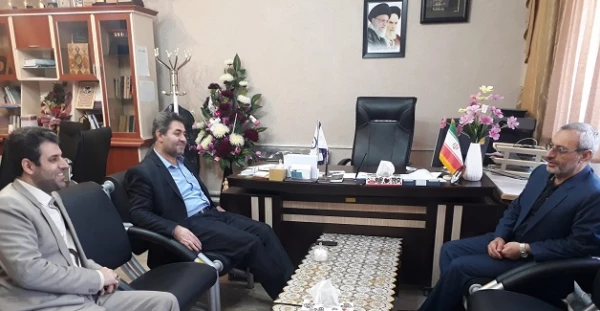 دیدار  رئیس دانشگاه پیام نور استان با مدیریت امور پردیس های دانشگاه فرهنگیان آذربایجان غربی 2