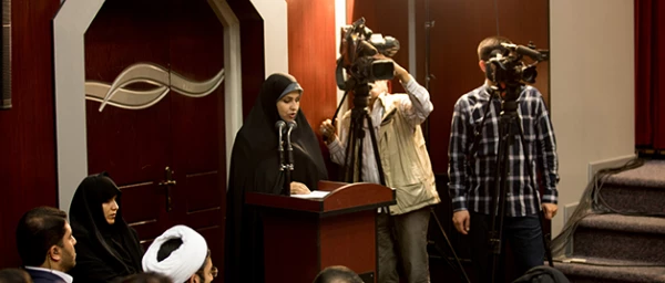 متن سخنان دکتر عادلی سرپرست پردیس نسیبه  در حضور رهبر معظم انقلاب اسلامی(مدظله العالی) 2