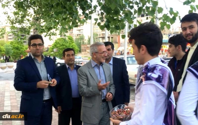 مشارکت دانشجو معلمان پردیس علامه امینی(ره) تبریز در پویش 