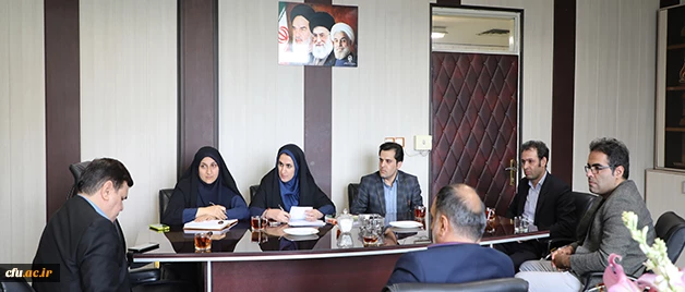 دیدار صمیمانه ریاست محترم دانشگاه فرهنگیان و نمایندگان کارکنان قراردادی 2