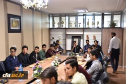 نشست صمیمی دبیران کانون ها و انجمن ها با معاون دانشجویی دانشگاه فرهنگیان