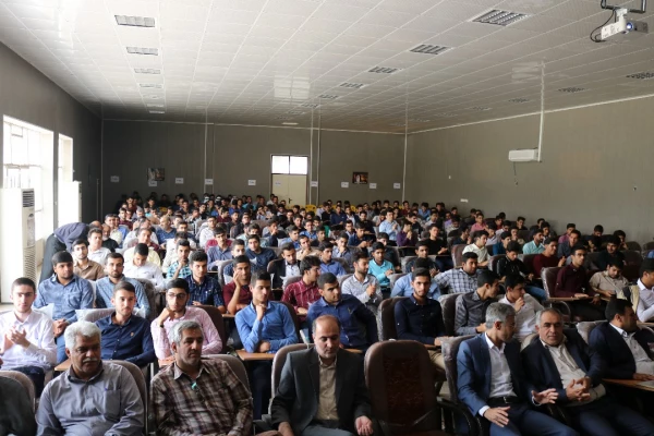 آیین تکریم و معارفه مسئول دفتر نهاد نمایندگی مقام معظم رهبری استان خوزستان انجام شد 2