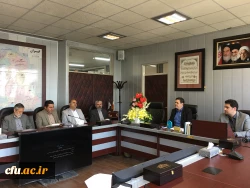 ملاقات حضوری کارکنان معاونت آموزشی با ریاست محترم دانشگاه فرهنگیان -29 اردیبهشت 97